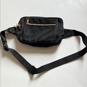 Black Fanny Pack Belt Bag